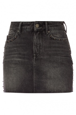 'studded' raw edge skirt, zdjęcie 1 'studded' raw edge skirt od AllSaints